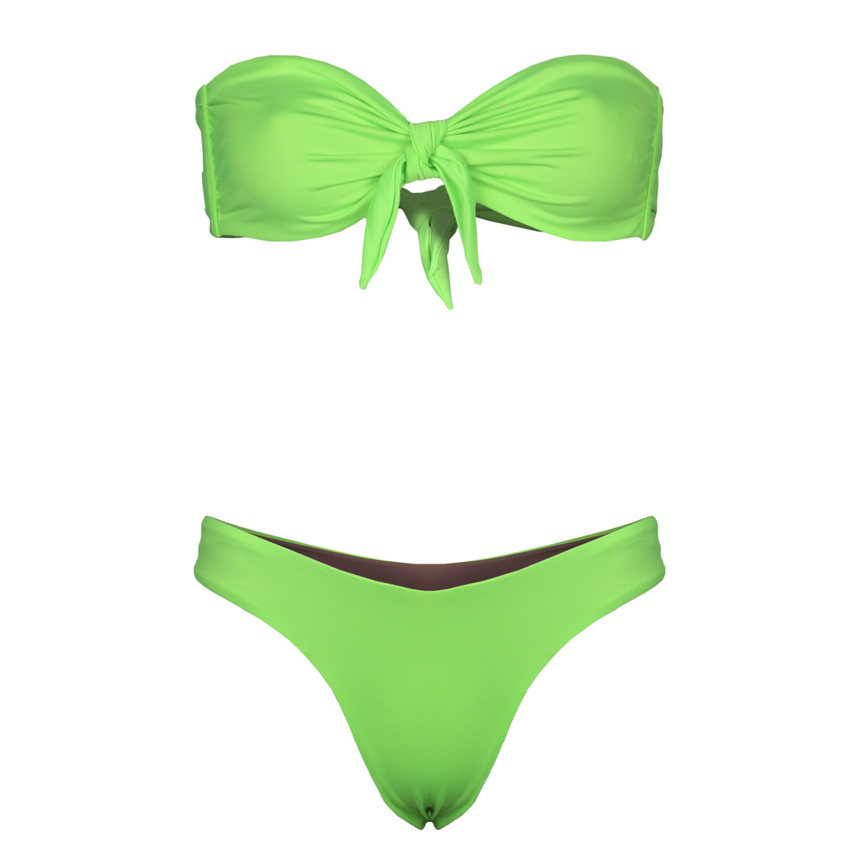 Bikini Ochentero Verde Neón
