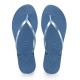Sandalias Azules Metalicas