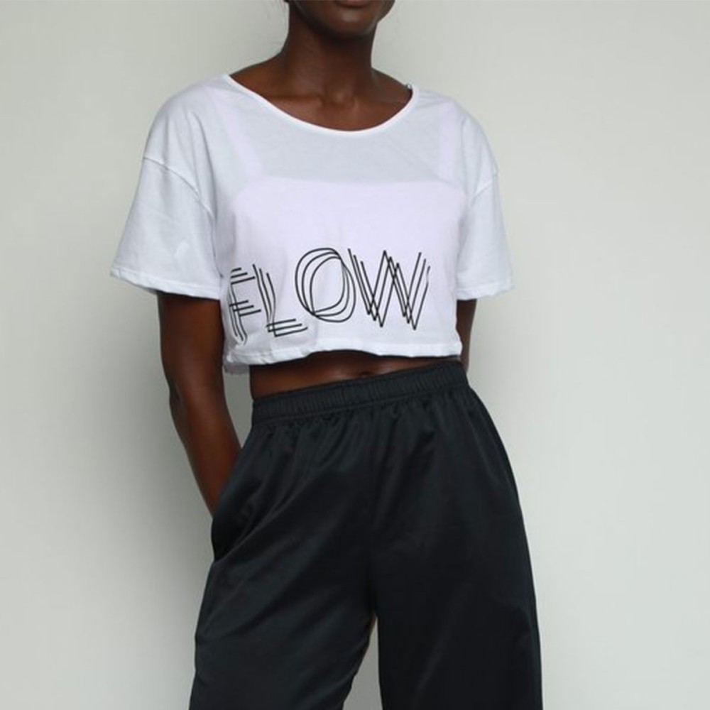 Camiseta Flow Blanca