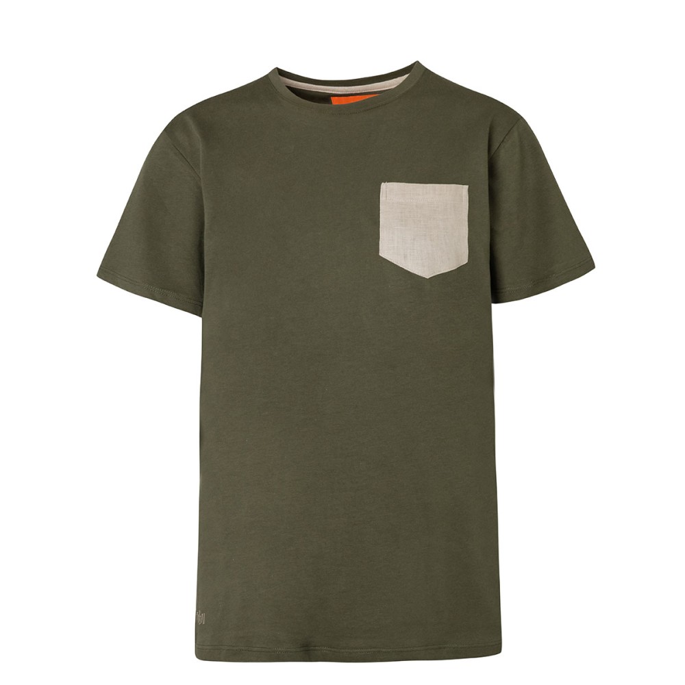 Camiseta Military Patch Pocket