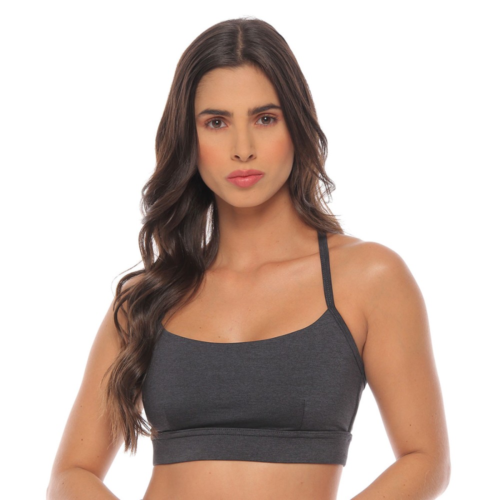 Top Deportivo Gris Oscuro Jasped
